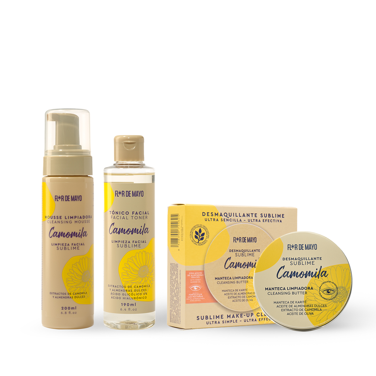 Pack Camomila pieles mixtas-grasas