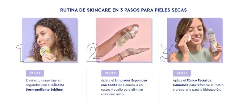 rutina pieles secas