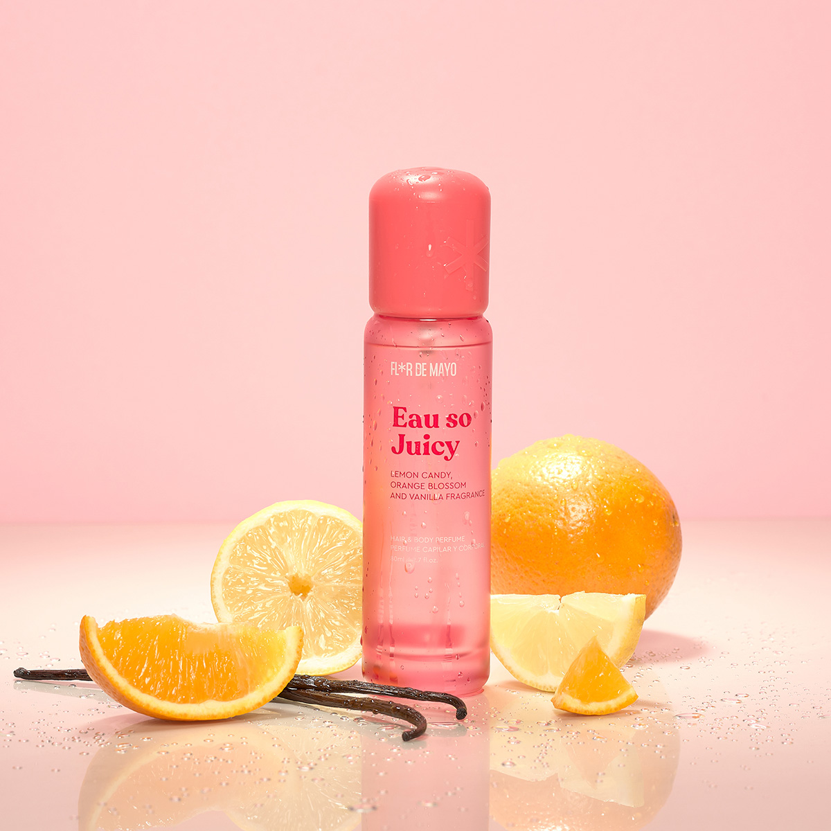 Perfume capilar y corporal Juicy de vainilla y azahar - Imagen 2