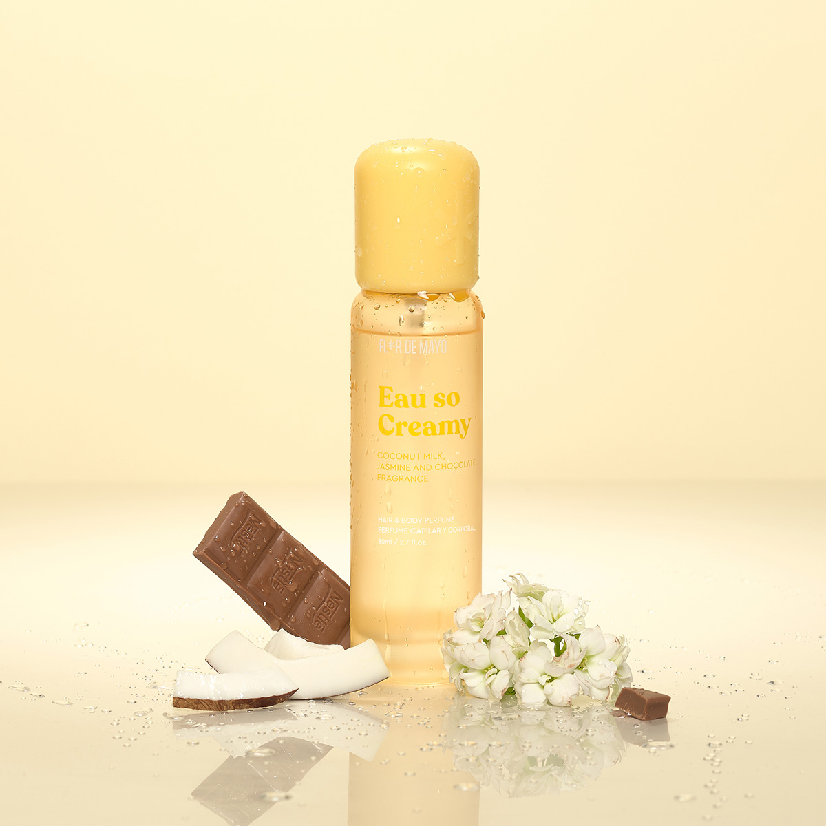 Perfume capilar y corporal Creamy coco, jazmín y chocolate - Imagen 2