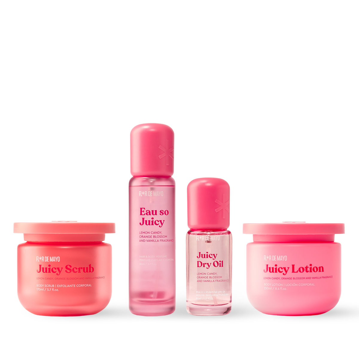 Pack Juicy aroma cítrico, dulce y floral