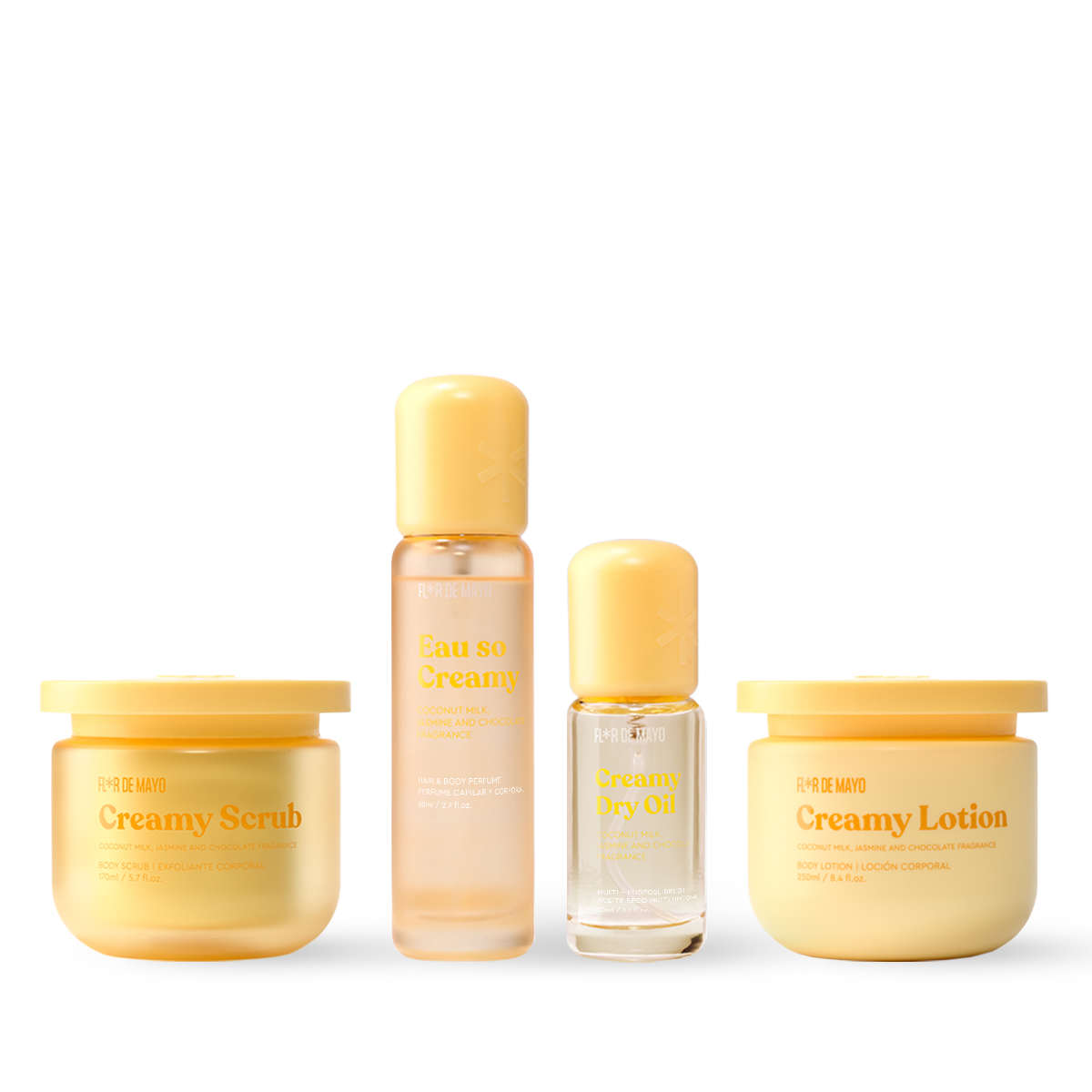 Pack Creamy aroma coco, vainilla y chocolate