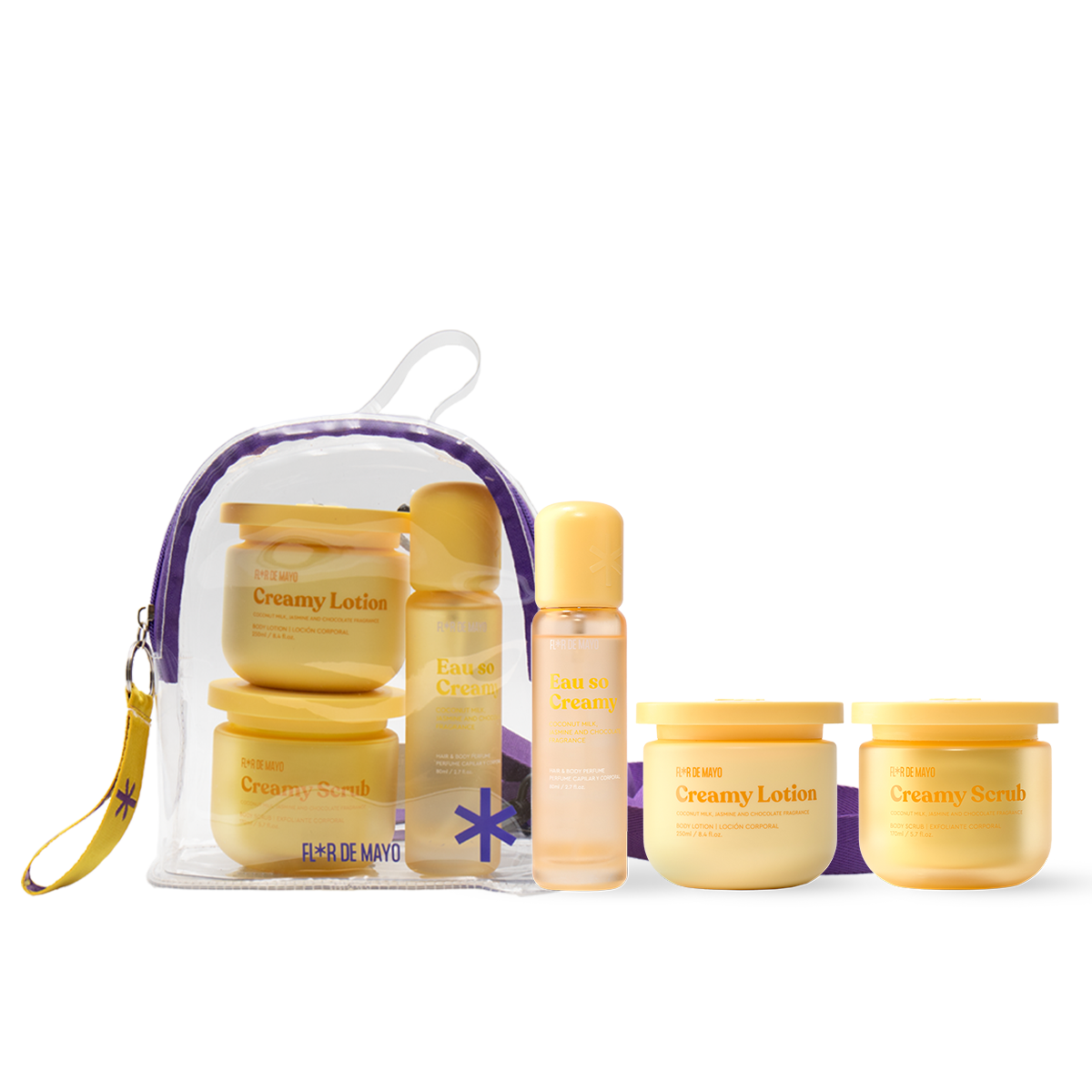 Set Creamy con mochila